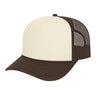 Cap America Retro Foamie Trucker Cap i5054 Cream/Brown Standard