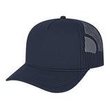 Cap America Retro Foamie Trucker Cap i5054 Navy Standard