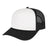 Cap America Retro Foamie Trucker Cap i5054 White/Black Standard