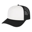 Cap America Retro Foamie Trucker Cap i5054 White/Black Standard