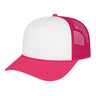 Cap America Retro Foamie Trucker Cap i5054 White/Hot Pink Standard