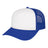 Cap America Retro Foamie Trucker Cap i5054 White/Royal Standard
