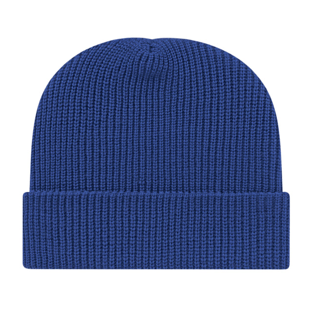 Cap America Ribbed Knit Cap with Cuff TK24R True Navy Standard