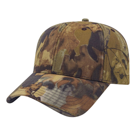 Cap America Six Panel Structured Camo Cap i2030 Realtree Advantage Timber® Standard Caps