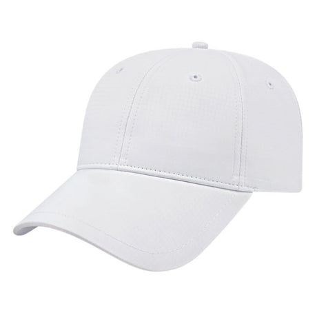 Cap America Soft Fit Solid Active Wear Cap i7007 White Standard Caps