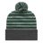Cap America Striped Knit Cap with Cuff RKL12 True Navy Standard