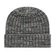 Cap America Sustainable Cuffed Knit with Polylana® Fiber iK37 Black Standard
