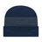 Cap America Thin Striped Knit Cap with Cuff RKT12 True Red Standard