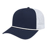 Cap America Value Rope Trucker Cap i5011 Navy/White/White Standard