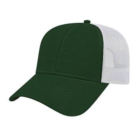 Cap America Value Trucker Cap i3025 Forest/White Standard Caps