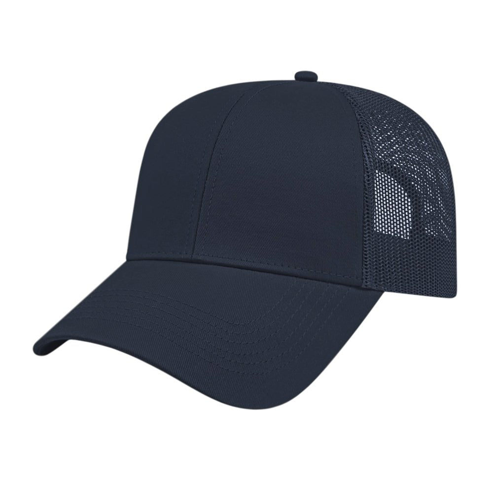 Cap America Value Trucker Cap i3025 Gray/Black Standard Caps