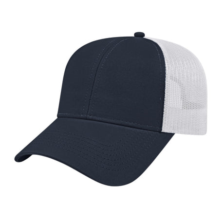 Cap America Value Trucker Cap i3025 Navy/White Standard Caps