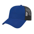 Cap America Value Trucker Cap i3025 Royal/Black Standard Caps