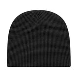 Cap America Waffle Beanie iK75 Black Standard Beanies