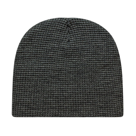 Cap America Waffle Beanie iK75 Dark Heather Standard Beanies