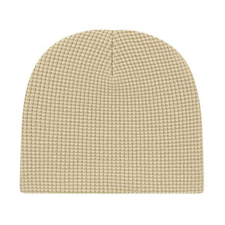 Cap America Waffle Beanie iK75 Ivory Standard Beanies
