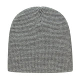 Cap America Waffle Beanie iK75 Light Heather Standard Beanies