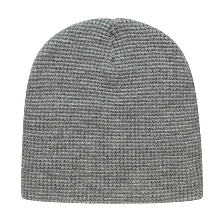 Cap America Waffle Beanie iK75 Light Heather Standard Beanies