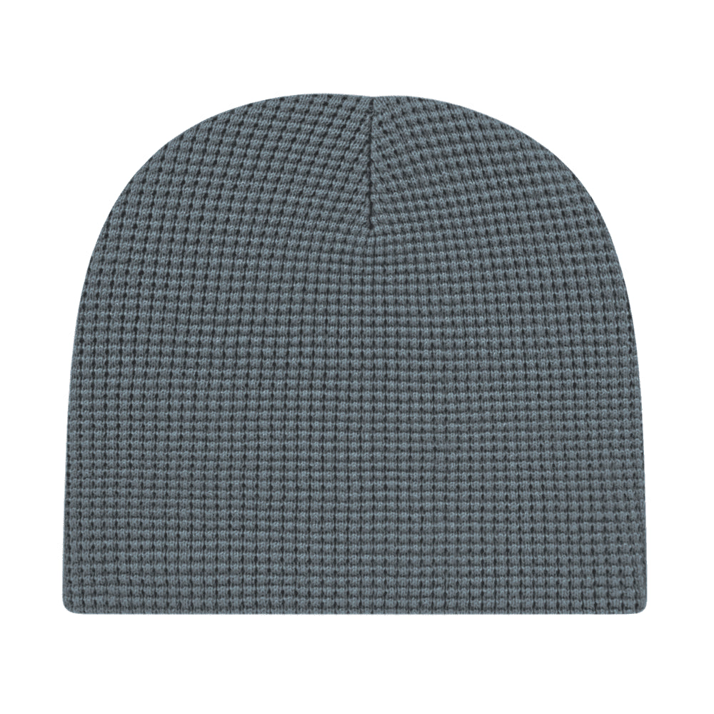 Cap America Waffle Beanie iK75 Slate Blue Standard Beanies