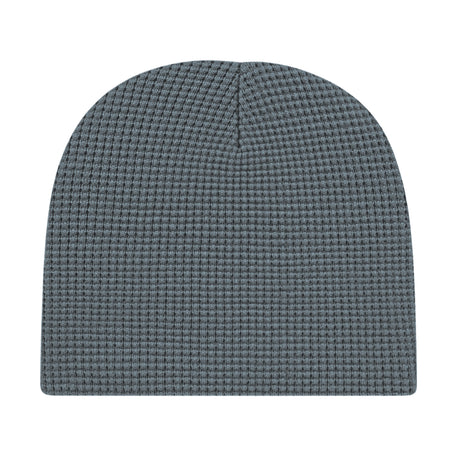Cap America Waffle Beanie iK75 Slate Blue Standard Beanies