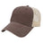 Cap America Washed Pigment Dyed Trucker Cap i3027 Brown/Stone Standard