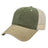 Cap America Washed Pigment Dyed Trucker Cap i3027 Olive/Khaki/Stone Standard