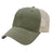 Cap America Washed Pigment Dyed Trucker Cap i3027 Olive/Stone Standard