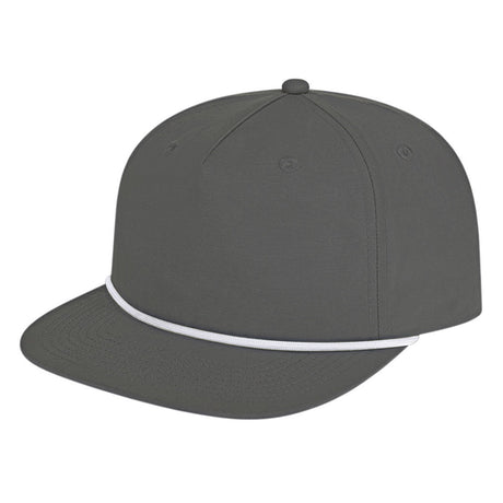 Cap America Waypoint Rope Cap i7310 Charcoal/White Standard Caps