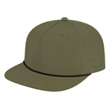Cap America Waypoint Rope Cap i7310 Olive/Black Standard Caps