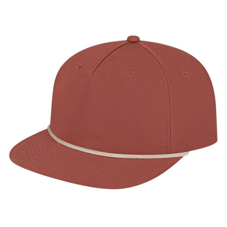Cap America Waypoint Rope Cap i7310 Rusty Red/Stone Standard Caps