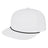 Cap America Waypoint Rope Cap i7310 White/Black Standard Caps