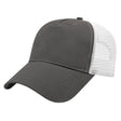 Cap America X - tra Value Five Panel Trucker Cap X600 Charcoal/White Standard