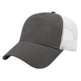 Cap America X - tra Value Five Panel Trucker Cap X600 Charcoal/White Standard