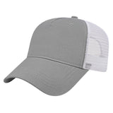 Cap America X - tra Value Five Panel Trucker Cap X600 Gray/White Standard