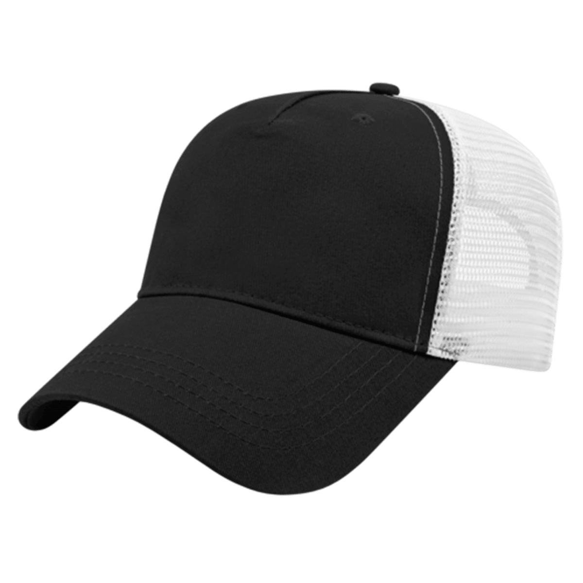 Cap America X - tra Value Five Panel Trucker Cap X600 Gray/White Standard