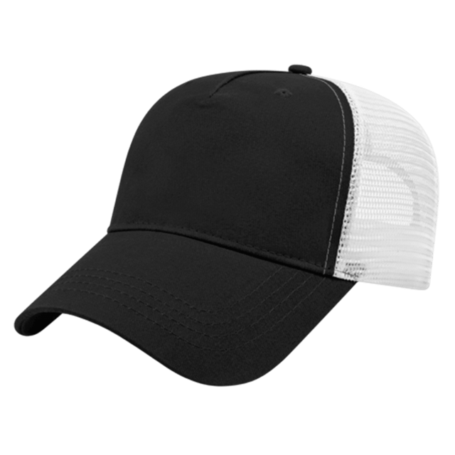 Cap America X - tra Value Five Panel Trucker Cap X600 Gray/White Standard