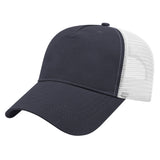 Cap America X - tra Value Five Panel Trucker Cap X600 Navy/White Standard
