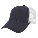 Cap America X - tra Value Six Panel Trucker Cap X500 Navy/White Standard