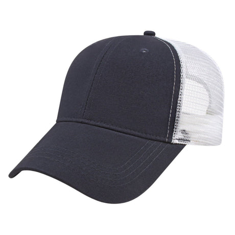 Cap America X - tra Value Six Panel Trucker Cap X500 Navy/White Standard