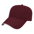 Cap America X - Tra Value Structured Sandwich Cap X200 Maroon/White Standard