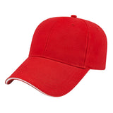 Cap America X - Tra Value Structured Sandwich Cap X200 Red/White Standard