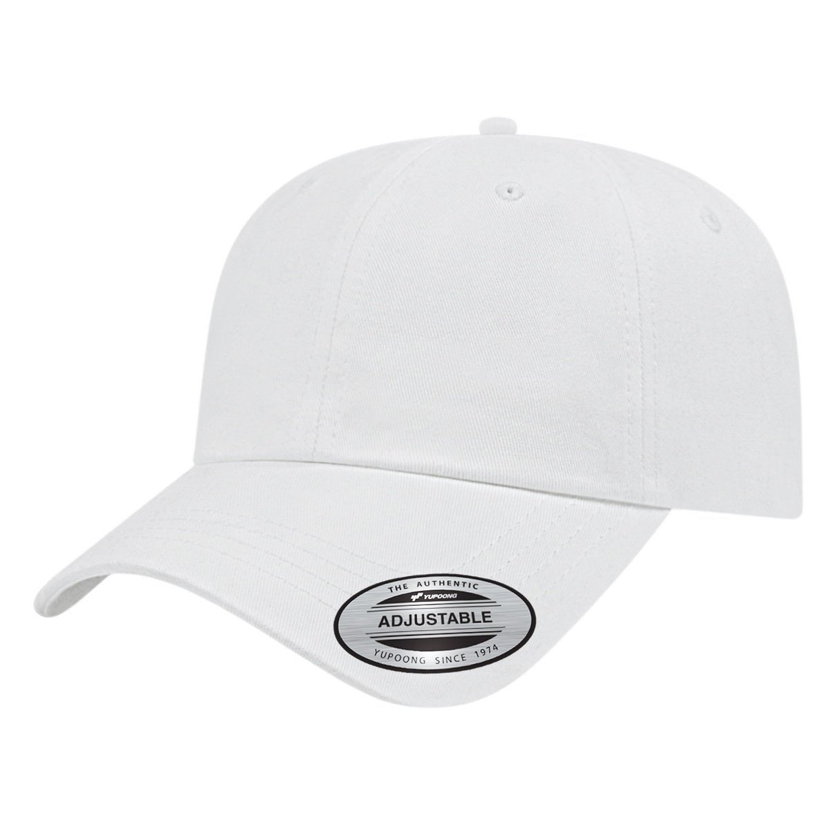 Cap America YP Classics® Classic Dad Cap i6245CM White Standard