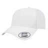 Cap America YP Classics® Five Panel Retro Trucker Cap i6506 White Standard