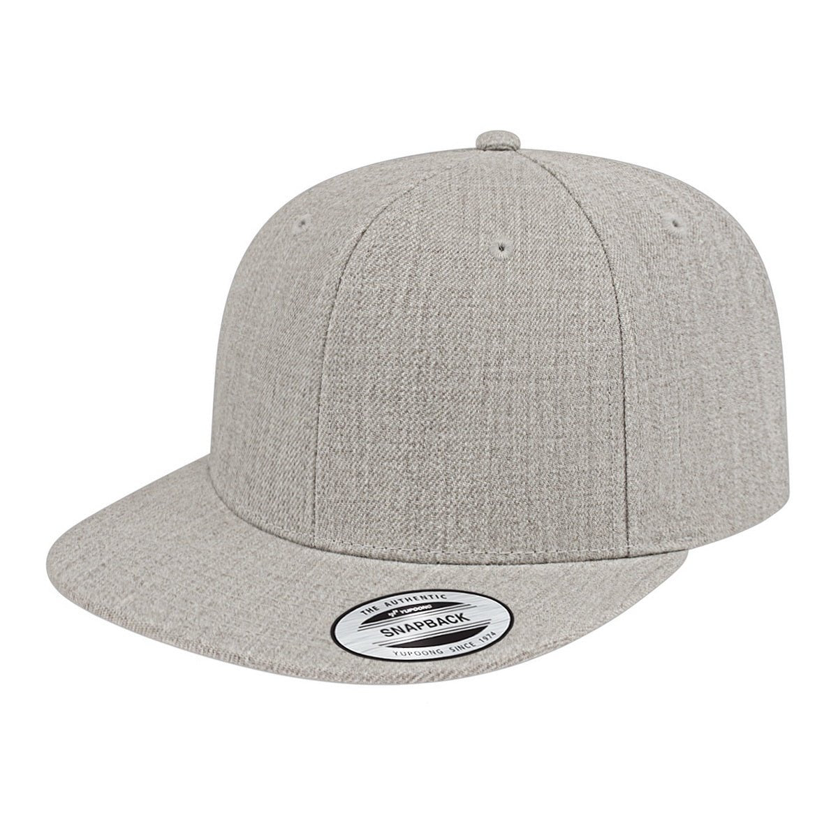 Cap America YP Classics® Premium Snapback Cap i6089M Heather Standard