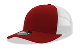 Decky 6 Panel Mid Profile Structured Cotton Blend Trucker | Decky 6021