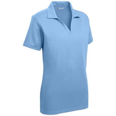 DRI-EQUIP Ladies Racer Mesh Golf Polo DRI-EQUIP Carolina