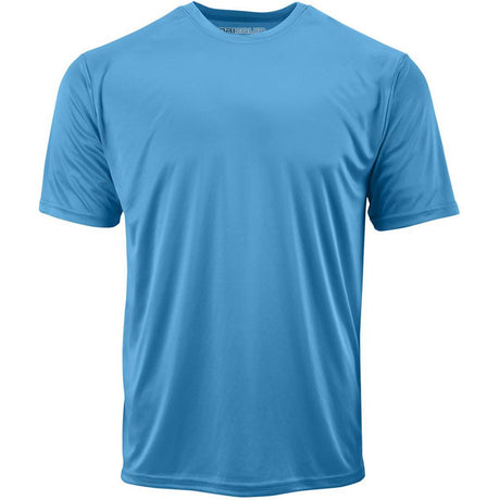 DRIEQUIP Men's Athletic All Sport Training Tee Shirts-CarolinaBlue Activewear DRI-EQUIP Carolina Blue X-Small