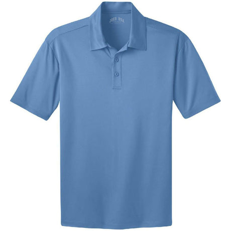 Joe's USA Men's Silk Touch Performance Polo XS- 6XL - Carolina Blue Polos/Knits Joe's USA Carolina Blue Small