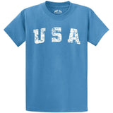 Joe's USA Vintage USA Logo Tee - Carolina Blue Joe's USA Carolina Blue Small