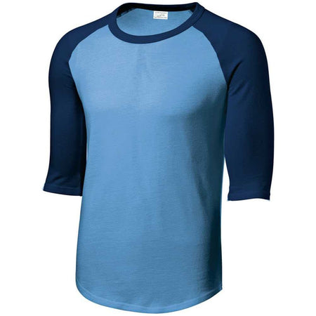 Mens 3/4 Sleeve Cotton Baseball Tee Shirts - Adult XS to 6X Joe's USA Mens Apparel